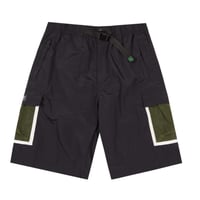 BRONZE 56K MESH CARGO SHORTS - BLACK