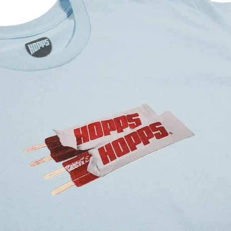 HOPPS POPS TEE - L,BLUE