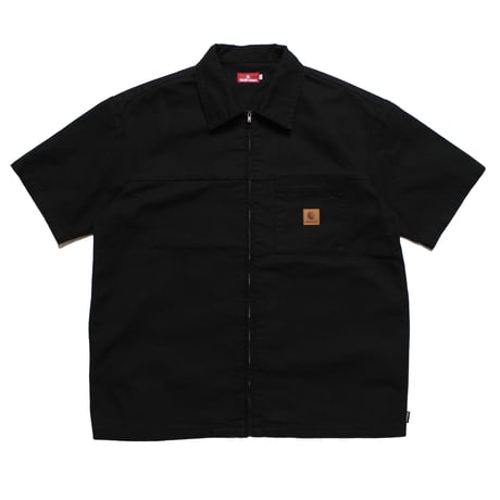 HELLRAZOR DUCK ZIP SHIRT - BLACK