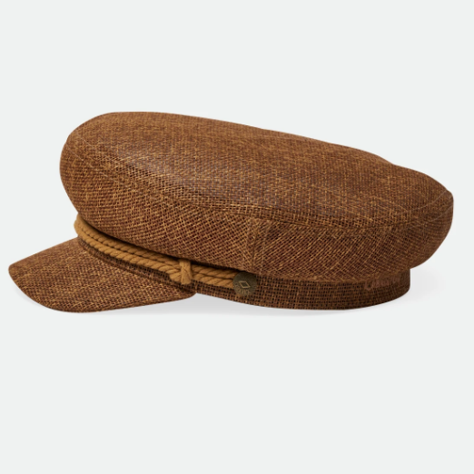 BRIXTON FIDDLER CAP - BROWN | BOTTOM LINE