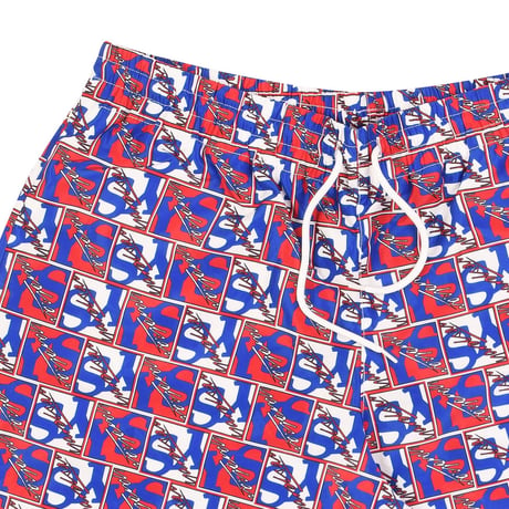 YARDSALE SWIM SHORTS - RED/WHITE/BLUE
