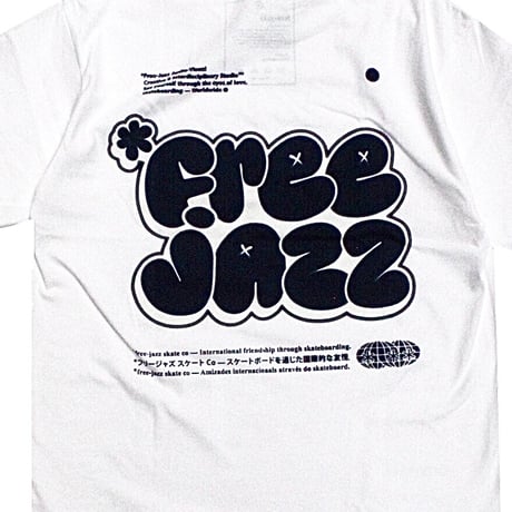 FREEJAZZ GRAFF TEE - WHITE