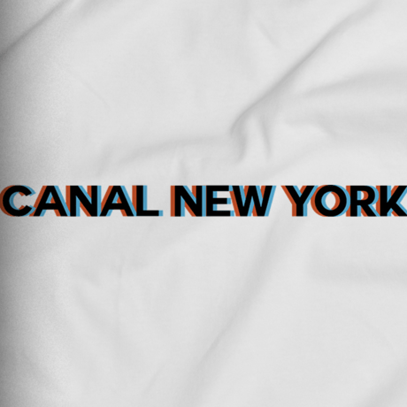 CANAL NEWYORK 3D TEE - WHITE