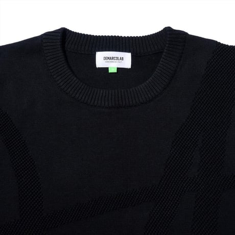 DEMARCOLAB VENT DOODLE VEST - BLACK