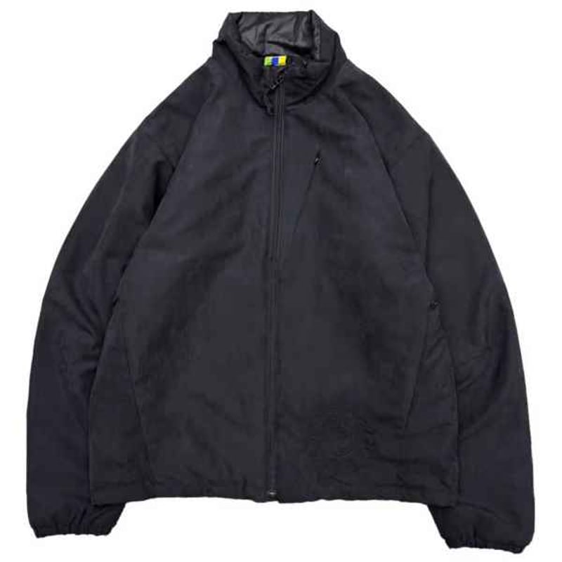 BEDLAM FAUXSUEDE BOOM JACKET - BLACK | BOTTOM LINE