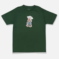 BAKER SKATEBOARDS JOLLYMAN LIVES TEE -  GREEN