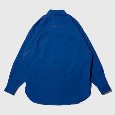 DEMARCOLAB B/C WASHER GONG SHIRT - BLUE