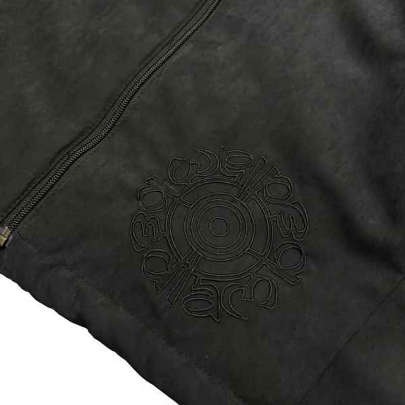 BEDLAM FAUXSUEDE BOOM JACKET - BLACK | BOTTOM LINE