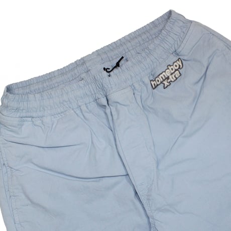 HOMEBOY X-TRA BEACH BAGGY LINEN SHORTS - BLUE