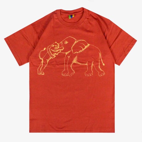 BEDLAM TUSK TEE - RUST