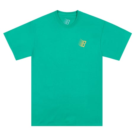 BRONZE 56K POLKA DOT LOGO TEE - KELLY GREEN