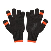 WHIMSY WOOL GLOVE - CHARCOAL
