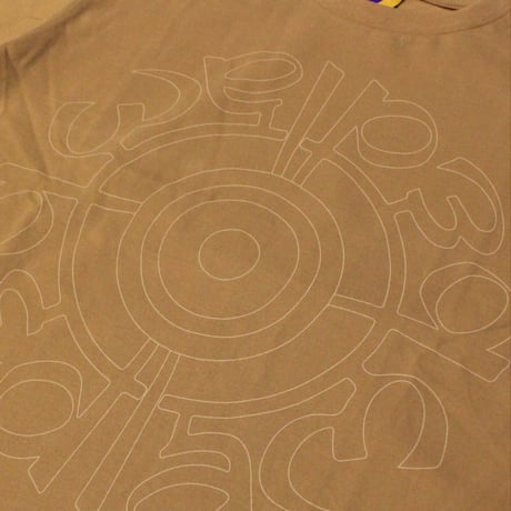 BEDLAM OUTLINE TEE - KHAKI