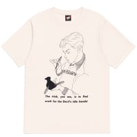 DEATHWISH IDLE HANDS TEE - CREAM