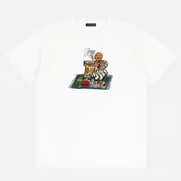 DIME SNACKMAN DEALER TEE - WHITE