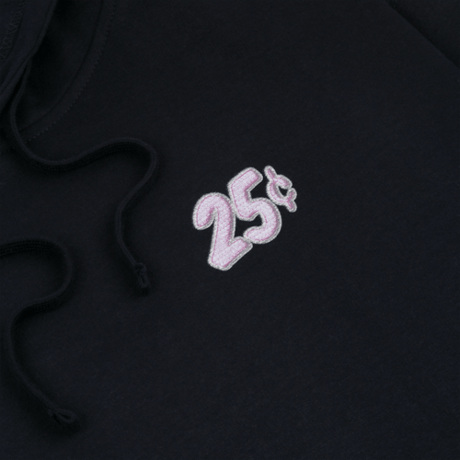 QUARTERSNACKS X CLASSIC GRIP HOODIE - NAVY