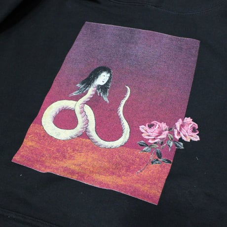 JENNY DESERT ROSE 2 HOODIE - BLACK