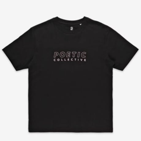 POETIC COLLECTIVE LOOSE FIT TEE - BLACK
