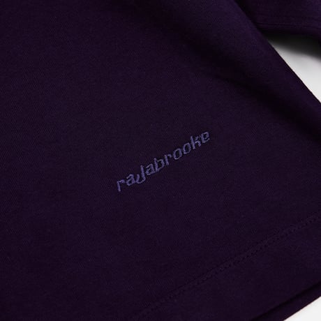 RAJABROOKE X TONE  ARM POCKET L/S TEE - PURPLE