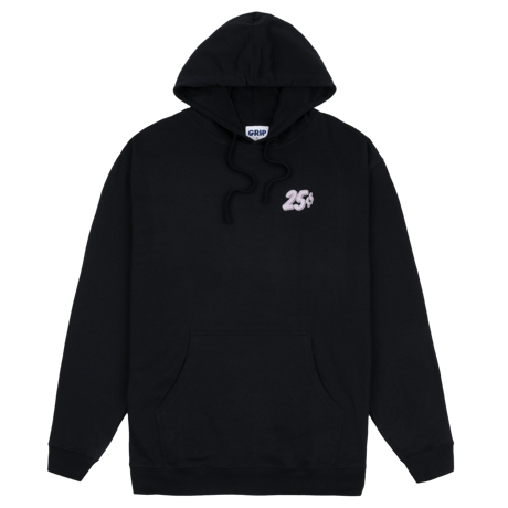 QUARTERSNACKS X CLASSIC GRIP HOODIE - NAVY