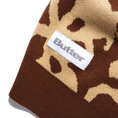 BUTTER GOODS FLOWERS KNIT VEST - BROWN