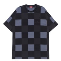 HELLRAZOR BLOCK CHECK SHIRT - BLACK