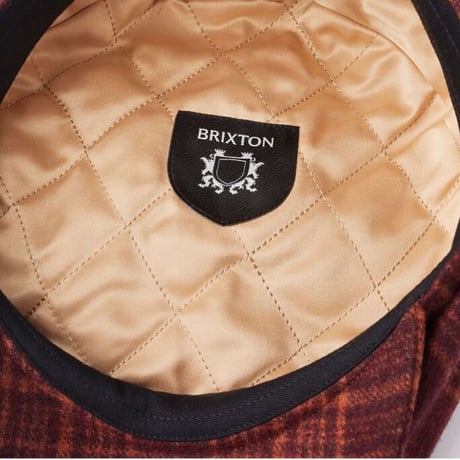 BRIXTON BROOD BAGGY SNAP CAP - CRIMSON