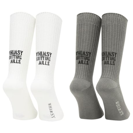 WHIMSY WAFFLE SOCKS - 2色