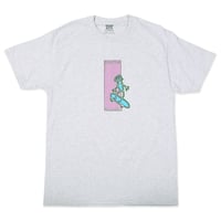 DIAL TONE DOODLES S/S TEE- ASHGREY