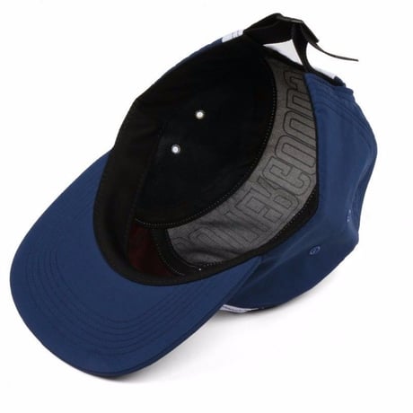 BUTTER GOODS  OUTLINE 5 PANEL CAMP CAP     BLUE / RED / WHITE
