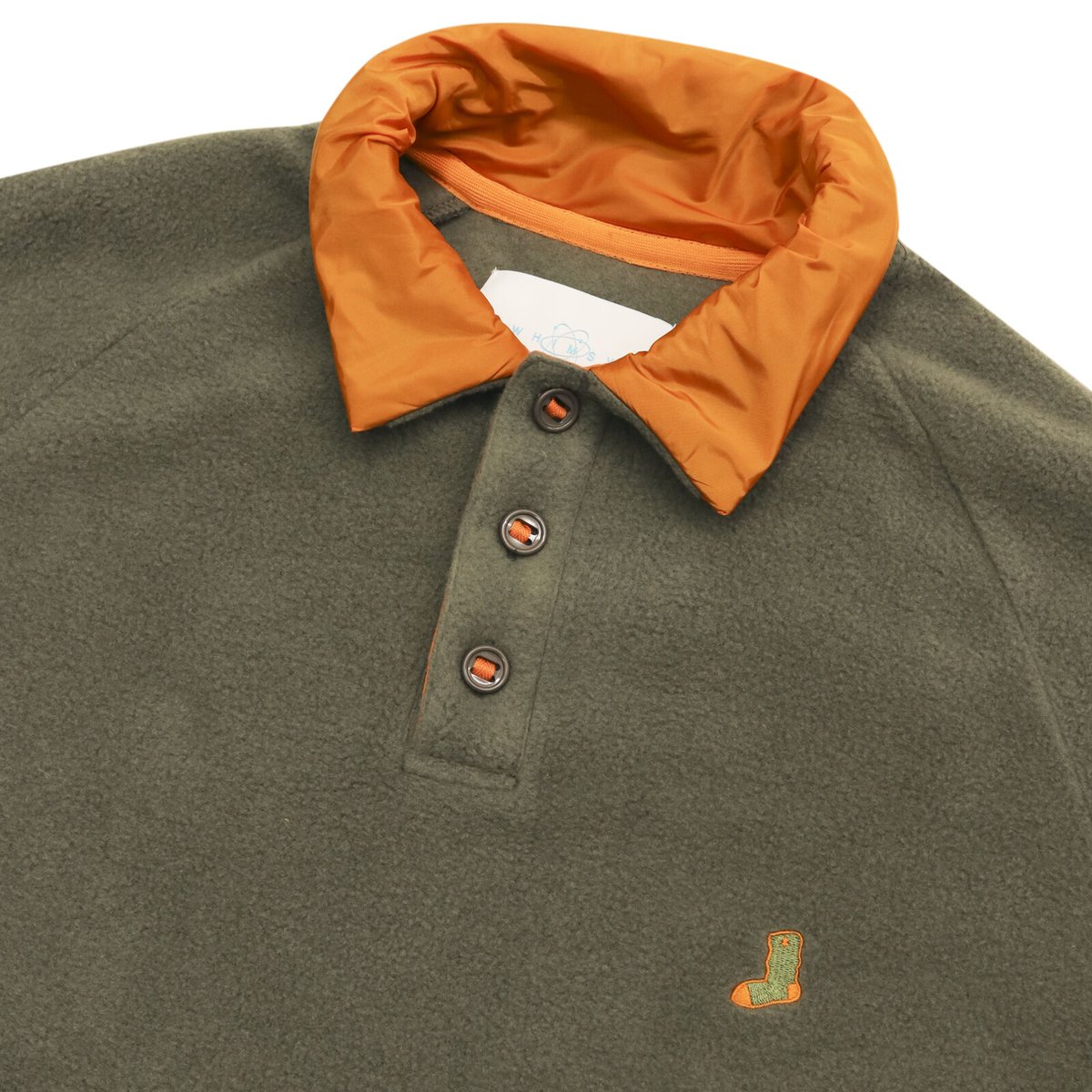 WHIMSY FLEECE RAGLAN POLO - OLIVE | BOTTOM LINE WHIMSY FLEECE RAGLAN POLO - OLIVE | BOTTOM LINE