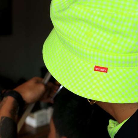 WHIMSY GINGHAM HAT - YELLOW