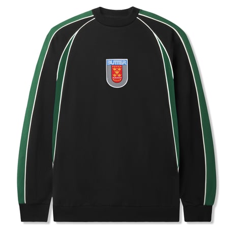 BUTTERGOODS CROWN  CREWNECK - BLACK