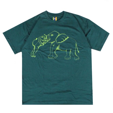 BEDLAM TUSK TEE - GREEN