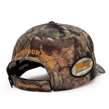 INTERBREED MOSSY OAK FIELD CAP - REAL TREE