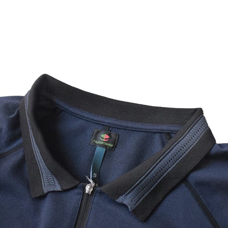 RAJABROOKE SPORTY POLO SHIRT (長袖) - NAVY | BOTT