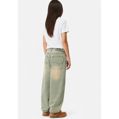 DIME BAGGY DENIM PANTS - SANDBLASTED SKYBLUE