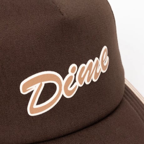DIME RACE TRUCKER CAP - BROWN