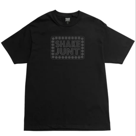 SHAKEJUNT ONE PASS TONAL TEE - BLACK
