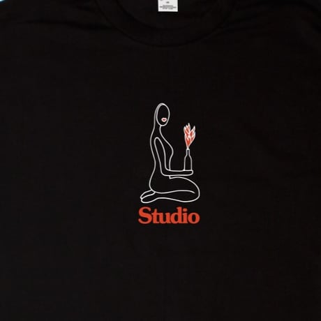 STUDIOSKATEBOARDS FLAME OF LOVE - BLACK