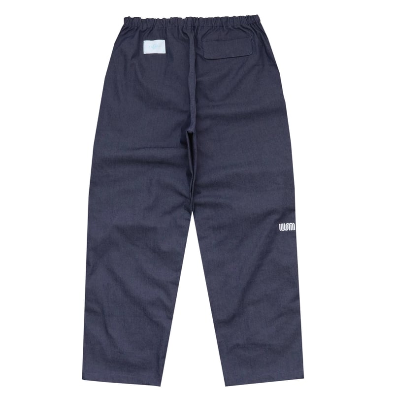 WHIMSY STRETCH DENIM UTILITY PANT - PURPLE DEN