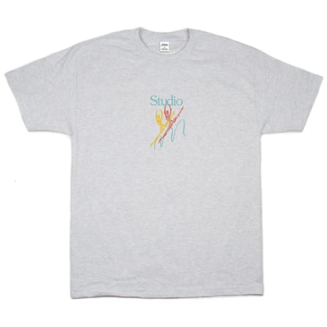 STUDIOSKATEBOARDS GRAND JETE TEE - ASHGREY