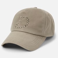 DIME WAXED  WORKER CAP -  TAUPE
