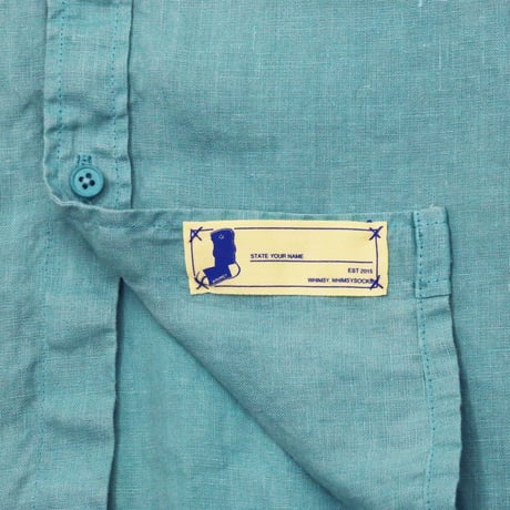 WHIMSY   MANTRA HEMP DYED S/S SHIRT -  EMERALD