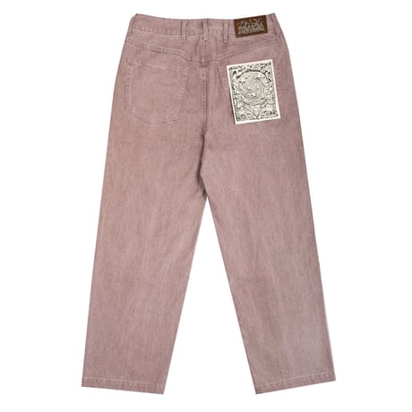 TIMESCAN RELAXED DENIM JEANS - VIOLET