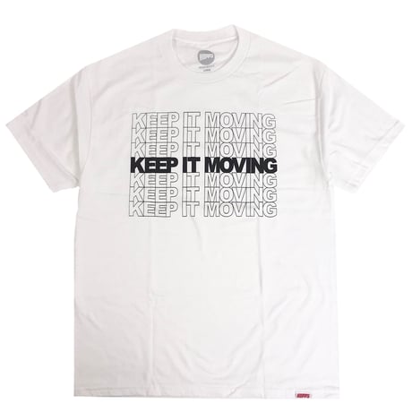 HOPPS KEEP IT MOVING MULTI TEE - WHITE