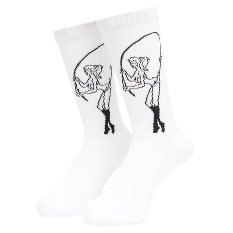 WHIMSY  FISHING GIRL SOCKS