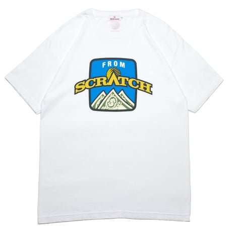 HELLRAZOR x SCRATCH NICE FROM SCRATCH SHIRT - WHITE