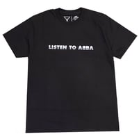 SOUR X SKATE MUZIK LISTEN TO ABBA TEE - BLACK