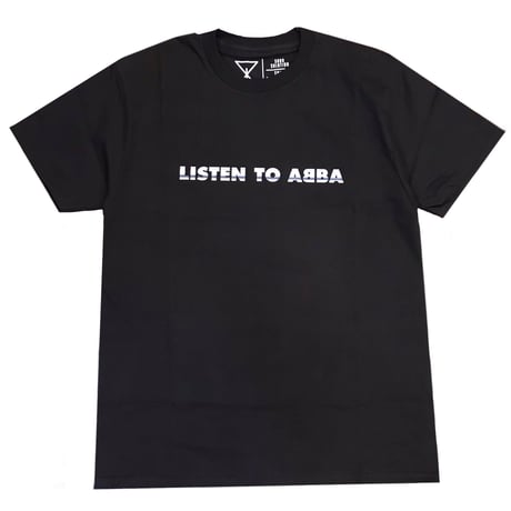 SOUR X SKATE MUZIK LISTEN TO ABBA TEE - BLACK